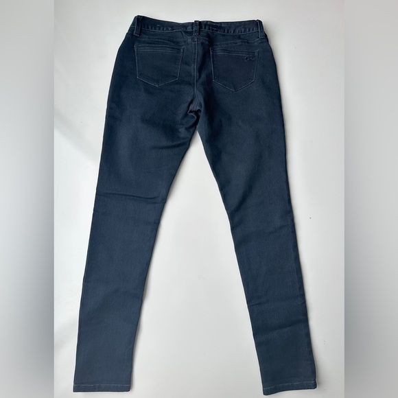 American Rag Cie Dark Blue Green Low Rise Skinny Soft Stretch Jeans Juniors 7R - Picture 3 of 10